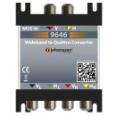 Johansson/Unitron 9646 Breitband-LNB auf Quattro-LNB...