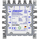&Ouml;k&ouml;-Energie-Spar Satanlage f&uuml;r 8 Teilnehmer (Dur-Line 75/80 Select rot + Multischalter JULTEC JRM0508T + Polytron Quattro LNB)