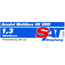 Anadol MULTIBOX 4K UHD E2 Linux Receiver DVB-S2 + DVB-C/T2 Tuner