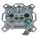 Polytron PODO 2 S SAT-Antennendose 3- Loch Stichdose/Stichleitungsdose