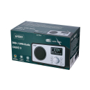 FORST Digitalradio DABIO 5 mit deutscher Beschriftung und gro&szlig;z&uuml;gigem Display, DAB+- / UKW-Radio, Weckfunktion