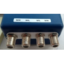 BlueLine IDLP-23QTL Quattro LNB (0,2dB, 40mm Feedaufnahme)