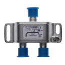 QT 1-XX - XiLine plus 1-fach Abzweiger 5-1218 MHz, brummentkoppelt (verschiedene Abzweigd&auml;mpfungen)