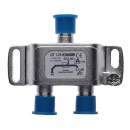 QT 1-XX - XiLine plus 1-fach Abzweiger 5-1218 MHz, brummentkoppelt (verschiedene Abzweigd&auml;mpfungen)