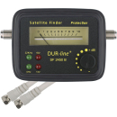Dur-Line SF-2450 B/W Satfinder Zeigermessgerät mit...