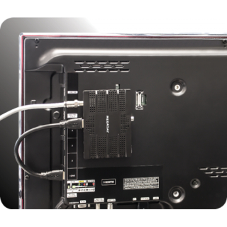 Megasat HD 510 SE Plus HDTV Sat-Receiver DVB-S/S2 (f&uuml;r Montage hinter TV-Ger&auml;t mit IR-Auge / 12V tauglich)