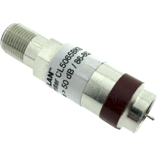 co@xLAN CL5065BKSF Sperrfilter. 50dB/65MHz in F-Technik