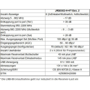 Jultec JRS0502-4+4T (Gen 2) Unicable-Multischalter (2x4 UBs/IDs/Umsetzungen + 4x Legacy - voll receivergespeist - a&sup2;CSS2 Technologie)