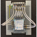 Jultec JRS0502-4+4T (Gen 2) Unicable-Multischalter (2x4 UBs/IDs/Umsetzungen + 4x Legacy - voll receivergespeist - a&sup2;CSS2 Technologie)