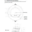 Selfsat Snipe Platinum - Twin LNB - mit Bluetooth Fernbedienung und iOS / Android Steuerung - vollautomatische Satelliten Antenne (selbstausrichtend) incl. Montageplatte