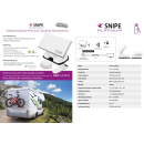 Selfsat Snipe Platinum - Twin LNB - mit Bluetooth Fernbedienung und iOS / Android Steuerung - vollautomatische Satelliten Antenne (selbstausrichtend) incl. Montageplatte