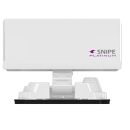 Selfsat Snipe Platinum - Twin LNB - mit Bluetooth Fernbedienung und iOS / Android Steuerung - vollautomatische Satelliten Antenne (selbstausrichtend) incl. Montageplatte