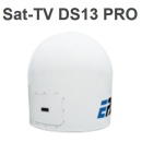 EPAK TVRO DS6 Pro / DS9 Pro / DS13 Pro mit Quattro-LNB - digitale 60/90/130cm Schiffsantenne (selbst ausrichtend und nachf&uuml;hrend / Binnen-/See-/Meer-Schifffahrt)