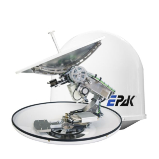 EPAK VSAT DSi9 KU Pro - digitale 90cm Internet Schiffsantenne (selbst ausrichtend und nachf&uuml;hrend / Binnen-/See-/Meer-Schifffahrt)
