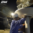 EPAK VSAT DSi9 KU Pro - digitale 90cm Internet Schiffsantenne (selbst ausrichtend und nachf&uuml;hrend / Binnen-/See-/Meer-Schifffahrt)