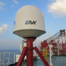 EPAK VSAT DSi13 KU Pro - digitale 130cm Internet Schiffsantenne (selbst ausrichtend und nachf&uuml;hrend / Binnen-/See-/Meer-Schifffahrt)