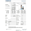 Cabelcon IECM-56-CX3 5.1 - blau- IEC-Kompressionsstecker f&uuml;r RG6 (7mm) Koaxkabel (wasserdicht)