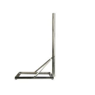 Balkonst&auml;nder f&uuml;r Gehwegplatte 50x50cm (1m L&auml;nge/Alu)