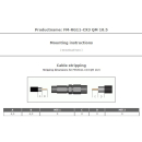 Cabelcon FM-RG11-CX3 QM 7.5 - Quick Mount F-Stecker RG11 Compression (F-Kompressionsstecker)
