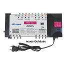 Astra/ Hotbird Satanlage f&uuml;r 8 Teilnehmer (Dur-Line 85/90 Select Antenne + Dur-Line Multifeedhalterung 2-fach + 2x Inverto Quattro-LNB + EMP Multischalter 9/8)