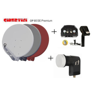 DiSEqC SAT Drehanlage (Gibertini OP 85 SE + PremiumX DiSEqC Motor + Inverto Black Premium Single LNB)