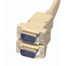 Sub-D 9-Pin serielles Kabel 1:1 (Stecker/male => Stecker/male, 2 Meter)