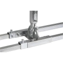 Dachsparrenhalterung STABILO 48/100 (Auf- und Unterdachhalterung) mit Mast-Kabeldurchf&uuml;hrung