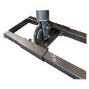 Dachsparrenhalterung (60mm Mastdurchmesser/ 1m L&auml;nge / variabel 52-90cm / Auf- und Unterdachhalterung)