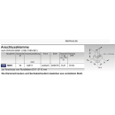 Anschlussschraube f&uuml;r Staberder- Kreuzerder (Kleinhuis 503/1)