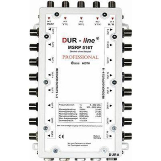 DUR-LINE MSRP 516T Professional Multischalter 5/16 f&uuml;r Betrieb ohne Netzteil