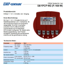 EMP S8/1PCP-W2 (P.168-W) DiSEqC-Schalter 9in1 (incl....